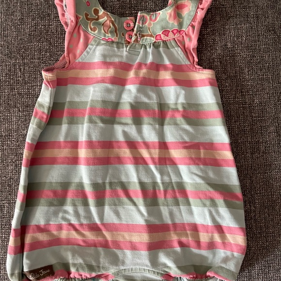 Stripped Matilda Jane romper 3-6m - Picture 2 of 3